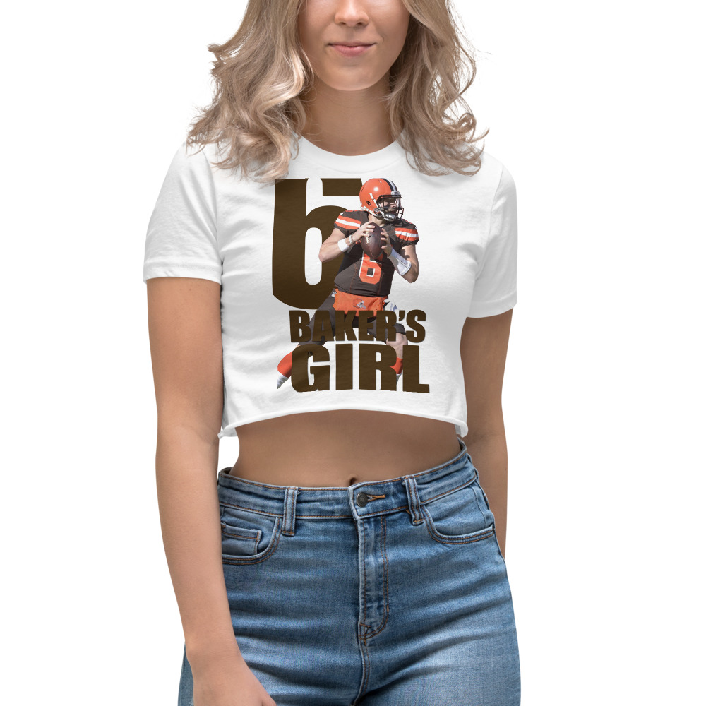 Baker's Girl Browns Women's Crop Top 1 Baker's Girl Browns Women's Crop Top