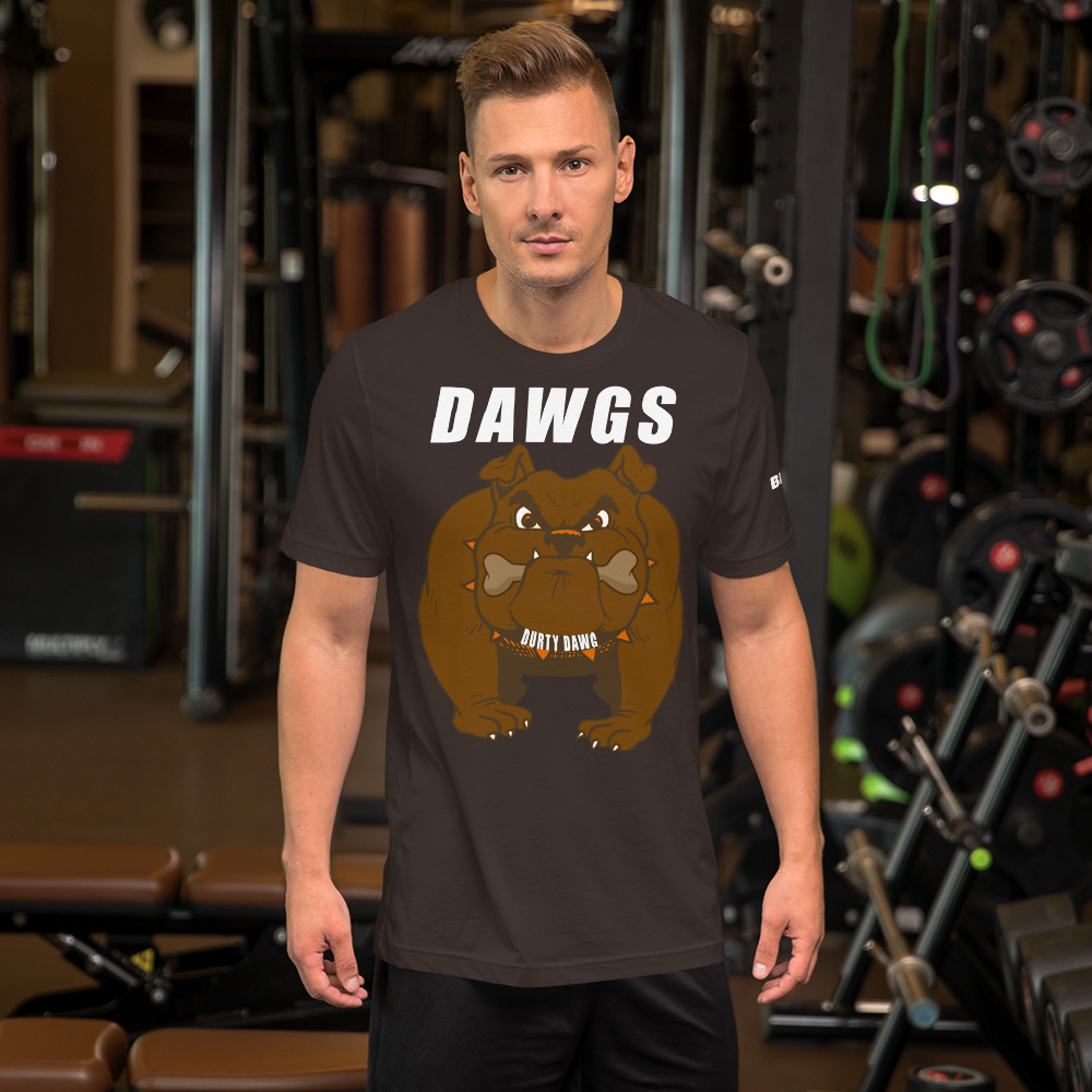 Cleveland Browns Durty DAWGS Short-Sleeve Unisex T-Shirt 3 Cleveland Browns Durty DAWGS Short-Sleeve Unisex T-Shirt - Image 3