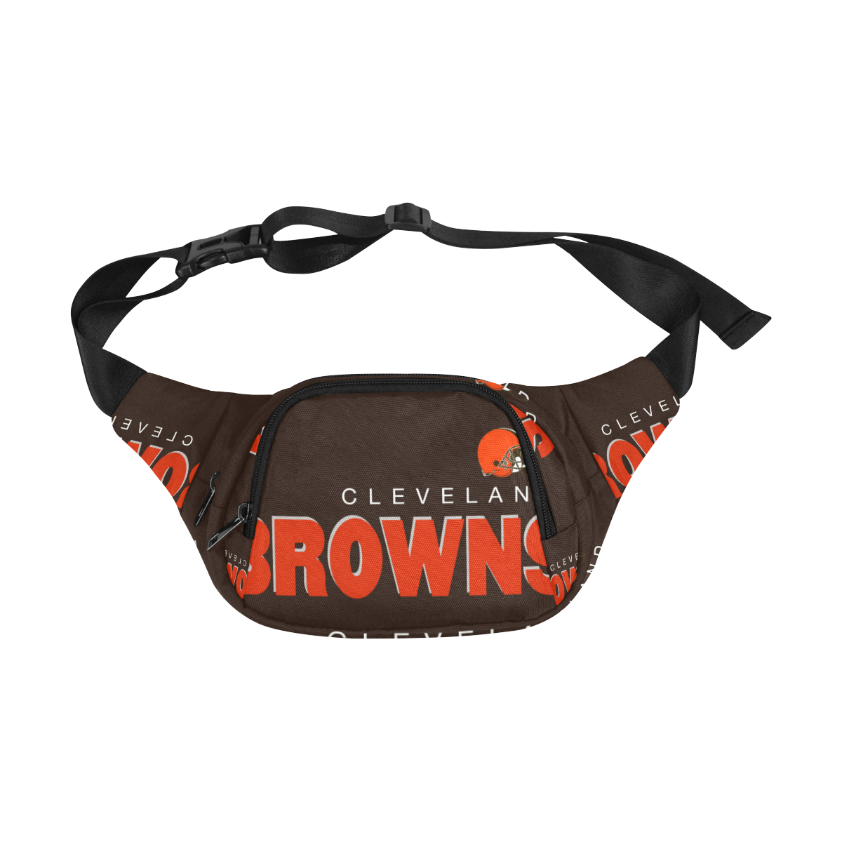 Cleveland Browns - Fanny Pack Unisex Waist Bag (Model 1677) 2 Cleveland Browns - Fanny Pack Unisex Waist Bag (Model 1677) - Image 2