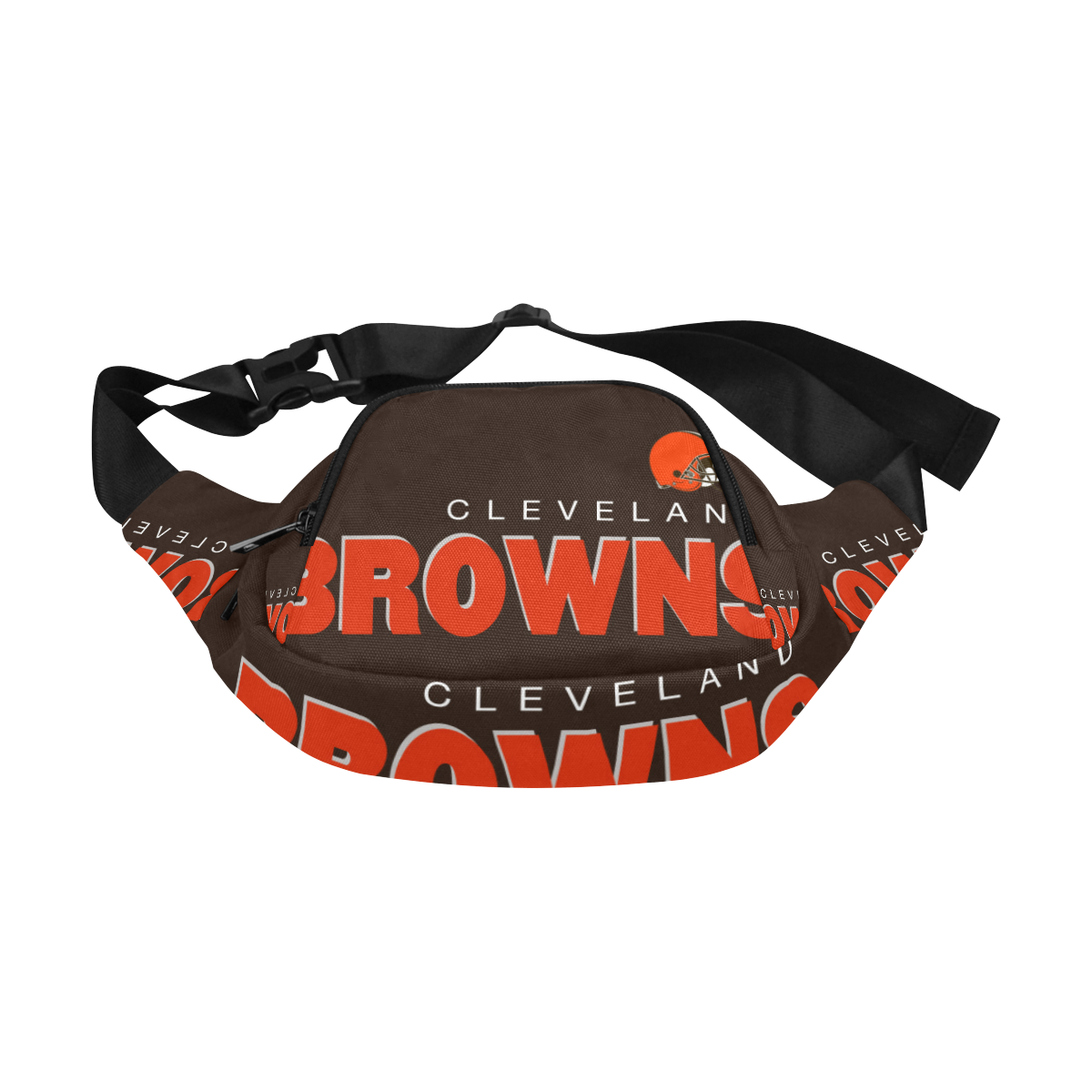 Cleveland Browns - Fanny Pack Unisex Waist Bag (Model 1677) 4 Cleveland Browns - Fanny Pack Unisex Waist Bag (Model 1677) - Image 4