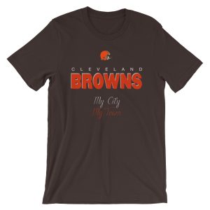 Cleveland Browns My City My Town Short-Sleeve Unisex T-Shirt