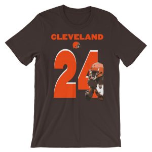 Nick Chubb Cleveland Browns 24 Short-Sleeve Unisex T-Shirt