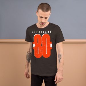 Jarvis Landry #80 Cleveland Browns Short-Sleeve Unisex T-Shirt