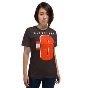 Baker Mayfield #6 Cleveland Browns Short Sleeve Unisex T-Shirt