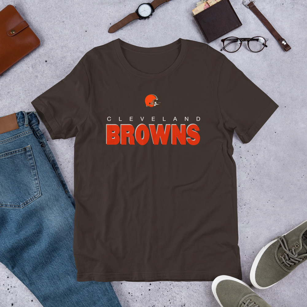 Cleveland Browns Classic Logo Short-Sleeve Unisex T-Shirt 3 Cleveland Browns Classic Logo Short-Sleeve Unisex T-Shirt - Image 3